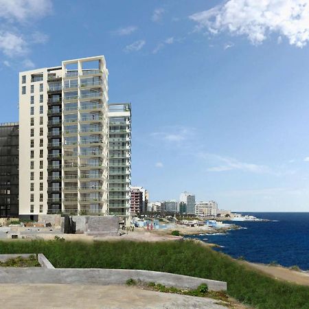 Apartment With Pool 斯利马 外观 照片